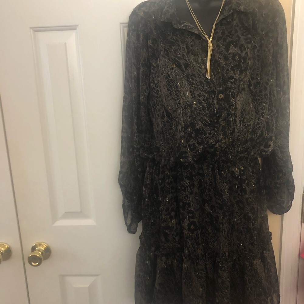 LNWOT Lovestitch ruffly dress - Picture 3 of 10